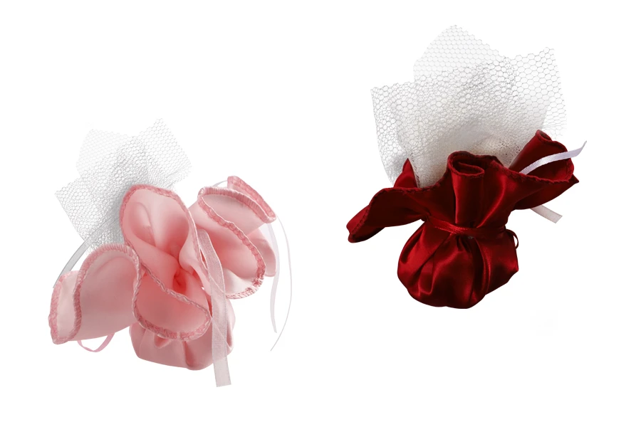 Satenska torbica sa kanapom za vezivanje - 50 kom-