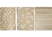 Božićna platnena vrećica 270x370 mm u različitim dezenima - 25 kom Božićna platnena vrećica 270x370 mm u različitim dezenima - 25 kom
