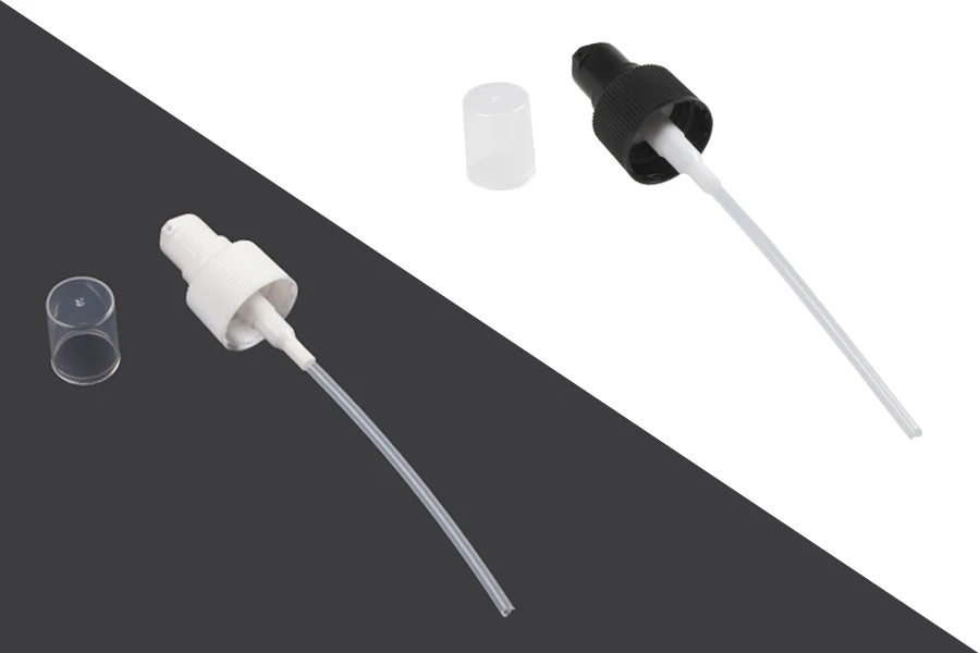 Plastična pumpica 24/410 za kreme, šampone ili antiseptik sa providnim zatvaračem Plastična pumpica 24/410 za kreme, šampone ili antiseptik sa providnim zatvaračem-