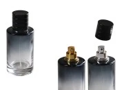 Staklena bočica 30mL sa zlatnim ili srebrnim sprejom i crnim zatvaračem (PP 15) Staklena bočica 30mL sa zlatnim ili srebrnim sprejom i crnim zatvaračem (PP 15)