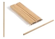 Ekološke slamčice od bambusa  240x8 mm - 20 kom