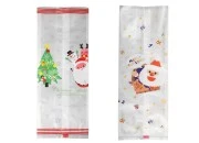 Plastične kesice 85x65x225 mm sa Božićnim motivima i mogućnošću termo zatvaranja - 50 kom Plastične kesice 85x65x225 mm sa Božićnim motivima i mogućnošću termo zatvaranja - 50 kom