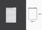 MAT poluprovidna plastična kesica 100x150mm sa patent zatvaranjem - 100 kom-dimenzije_slike