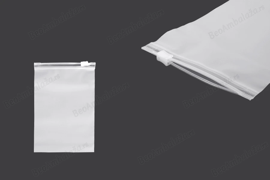 MAT poluprovidna plastična kesica 100x150mm sa patent zatvaranjem - 100 kom-slika_proizvoda