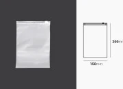 MAT poluprovidna plastična kesica 150x200mm sa patent zatvaranjem - 100 kom MAT poluprovidna plastična kesica 150x200mm sa patent zatvaranjem - 100 kom