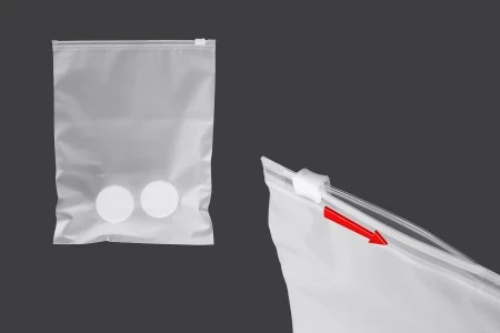 MAT poluprovidna plastična kesica 200x250mm sa patent zatvaranjem - 100 kom-5