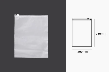 MAT poluprovidna plastična kesica 200x250mm sa patent zatvaranjem - 100 kom-2