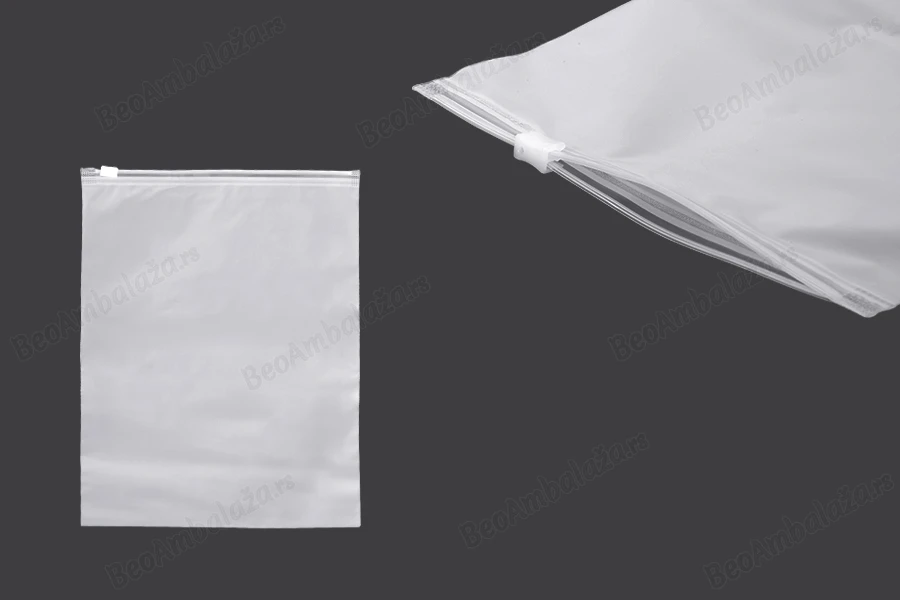 MAT poluprovidna plastična kesica 200x250mm sa patent zatvaranjem - 100 kom-slika_proizvoda