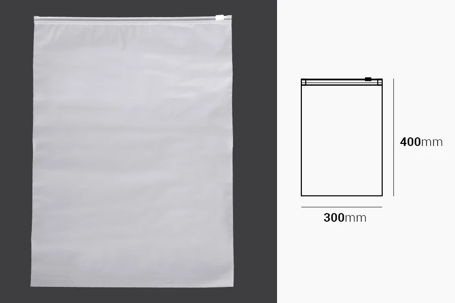 MAT poluprovidna plastična kesica 300x400mm sa patent zatvaranjem - 100 kom