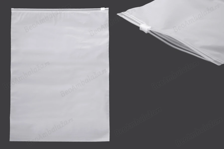 MAT poluprovidna plastična kesica 300x400mm sa patent zatvaranjem - 100 kom-slika_proizvoda