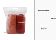 Plastična PE kesa 350x450mm sa patent zatvaračem - 20 kom Plastična PE kesa 350x450mm sa patent zatvaračem - 20 kom