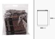 Plastična PE kesa 400x500mm sa patent zatvaračem - 20 kom-dimenzije_slike