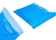 Plava plastična PE kesa 350x450mm sa samolepljivim zatvaranjem, za slanje poštom - 100 kom