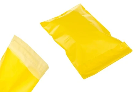 Žuta plastična PE kesa 170x300mm sa samolepljivim zatvaranjem, za slanje poštom - 100 kom-1