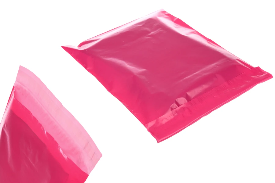 Roze plastična PE kesa 200x350mm sa samolepljivim zatvaranjem, za slanje poštom - 100 kom-slika_proizvoda