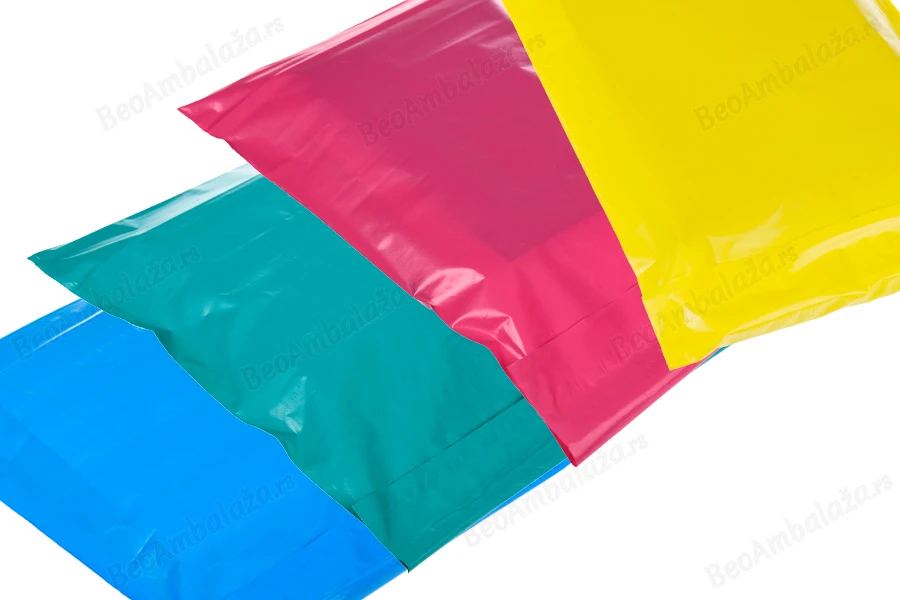 Plastična PE kesa 250x350mm sa samolepljivim zatvaranjem, za slanje poštom, više boja - 100 kom-grupa_slika