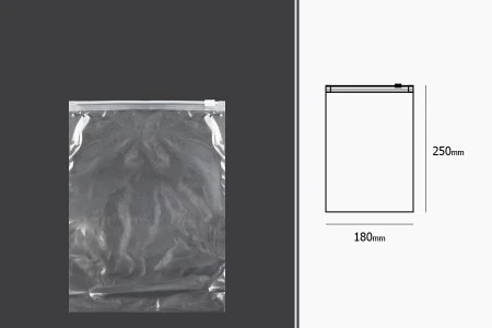 Providna plastična (PE) kesica 180x250mm sa patent zatvaranjem - 50 kom-2