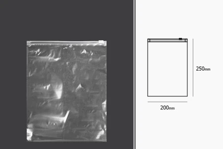 Providna plastična (PE) kesica 200x250mm sa patent zatvaranjem - 50 kom-2