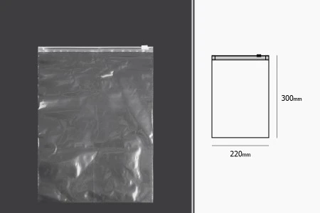 Providna plastična (PE) kesica 220x300mm sa patent zatvaranjem - 50 kom-2