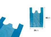 Plastična plava kesa 26x40cm - 100 kom