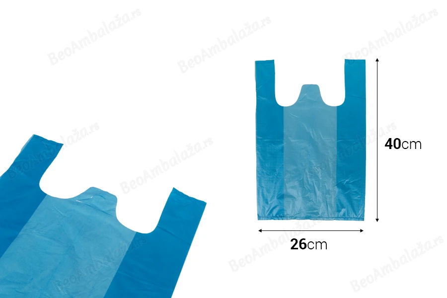 Plastična plava kesa 26x40cm - 100 kom-dimenzije_slike
