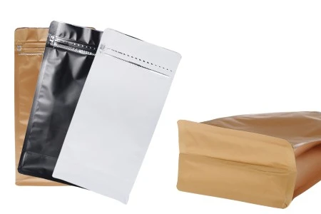 Aluminijumske DoyPack kesice na termo zatvaranje, sa sigurnosnom tračicom i zipom 135x80x265 mm - 3 boje-3