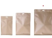 Kraft DoyPack kesice sa zip zatvaranjem, unutrašnjom aluminijumskom oblogom, Eurohole otvorom i sa mogućnošću termo zatvaranja 200x80x290 mm – 50kom Kraft DoyPack kesice sa zip zatvaranjem, unutrašnjom aluminijumskom oblogom, Eurohole otvorom i sa mogućnošću termo zatvaranja 200x80x290 mm – 50kom