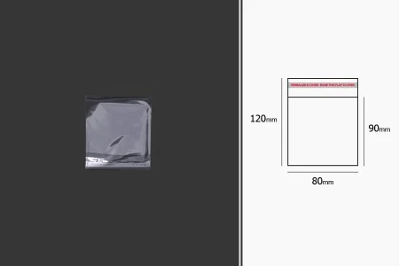 Plastična providna kesica 80x120mm sa samolepljivim zatvaranjem - 1000 kom-3