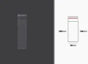 Plastična providna kesica 50x200mm sa samolepljivim zatvaranjem - 1000 kom