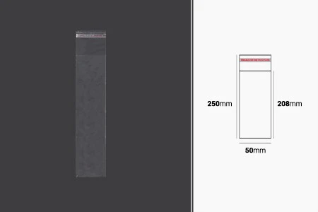 Plastična providna kesica 50x250mm sa samolepljivim zatvaranjem - 1000 kom-1