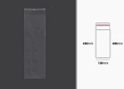 Plastična providna kesica 130x430mm sa samolepljivim zatvaranjem - 1000 kom Plastična providna kesica 130x430mm sa samolepljivim zatvaranjem - 1000 kom