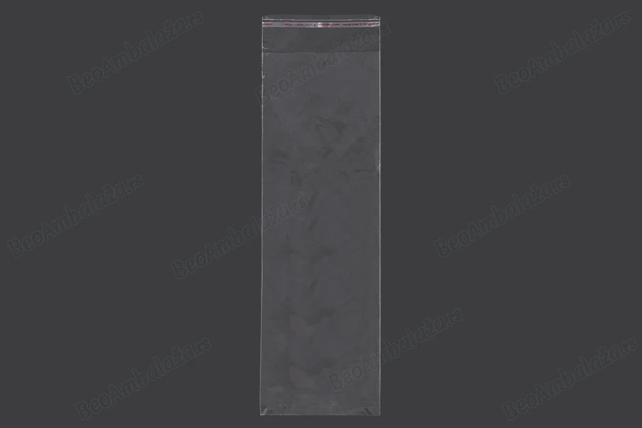 Plastična providna kesica 130x430mm sa samolepljivim zatvaranjem - 1000 kom-dimenzije_slike