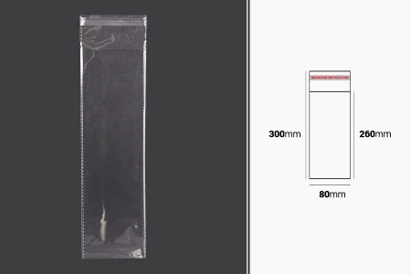 Providna kesa 80x300mm sa samolepljivim zatvaranjem - 1000 kom-2