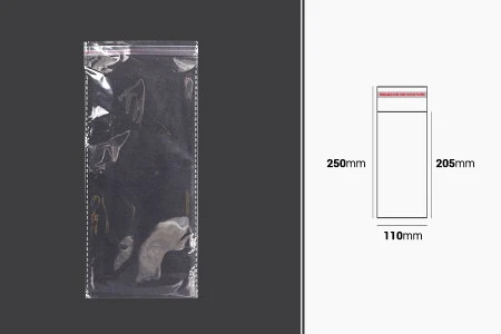 Providna kesa 110x250mm sa samolepljivim zatvaranjem - 1000 kom-2