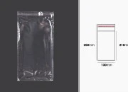 Providna kesa 130x250mm sa samolepljivim zatvaranjem - 1000 kom