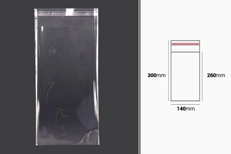 Providna kesa 140x300mm sa samolepljivim zatvaranjem - 1000 kom-2