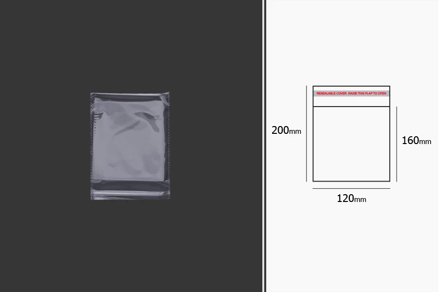 Plastična providna kesica 120x200mm sa samolepljivim zatvaranjem - 1000 kom-grupa_slika
