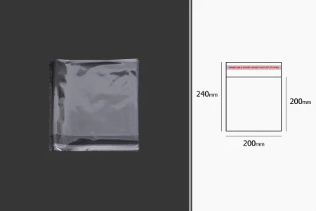 Plastična providna kesica 200x240mm sa samolepljivim zatvaranjem - 1000 kom-3
