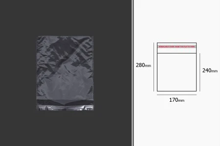 Plastična providna kesica 170x280mm sa samolepljivim zatvaranjem - 1000 kom-3