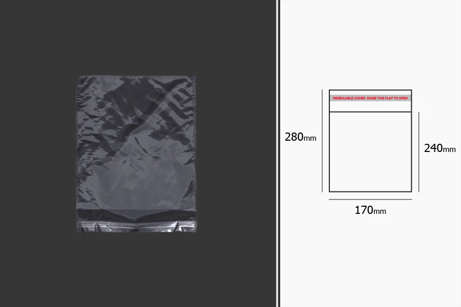 Plastična providna kesica 170x280mm sa samolepljivim zatvaranjem - 1000 kom-grupa_slika