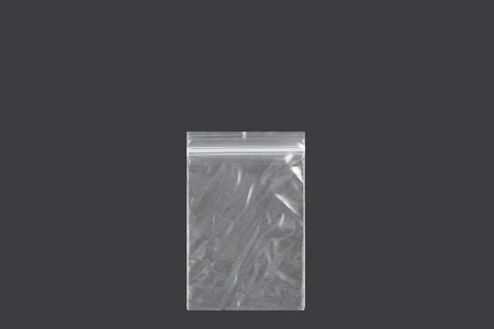 Plastična kesica 40x60mm, providna i sa belim zip zatvaračem - 500 kom-1