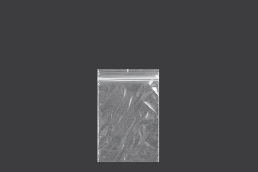 Plastična kesica 40x60mm, providna i sa belim zip zatvaračem - 500 kom-slika_proizvoda