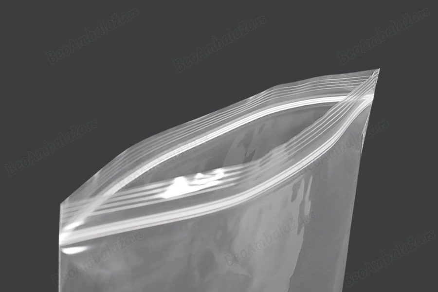 Plastična kesica 140x200mm, providna i sa belim zip zatvaračem - 100 kom-grupa_slika