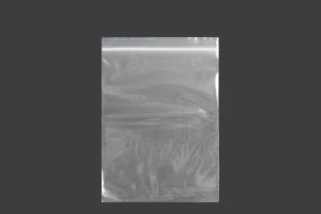 Plastična kesica 140x200mm, providna i sa belim zip zatvaračem - 100 kom-1