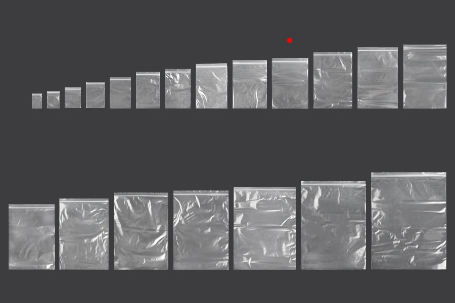 Plastična kesica 140x200mm, providna i sa belim zip zatvaračem - 100 kom Plastična kesica 140x200mm, providna i sa belim zip zatvaračem - 100 kom-grupa_slika