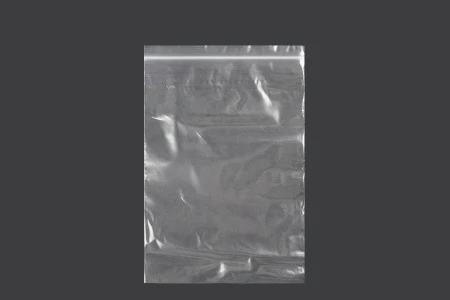 Plastična kesica 150x220mm, providna i sa belim zip zatvaračem - 100 kom-1