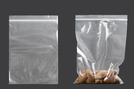 Plastična kesica 150x220mm, providna i sa belim zip zatvaračem - 100 kom-5