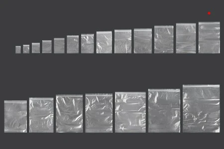 Plastična kesica 170x250mm, providna i sa belim zip zatvaračem - 100 kom-7