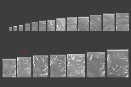 Plastična kesica 220x320mm, providna i sa belim zip zatvaračem - 100 kom-7