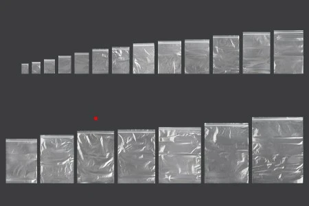 Plastična kesica 240x340mm, providna i sa belim zip zatvaračem - 100 kom-7